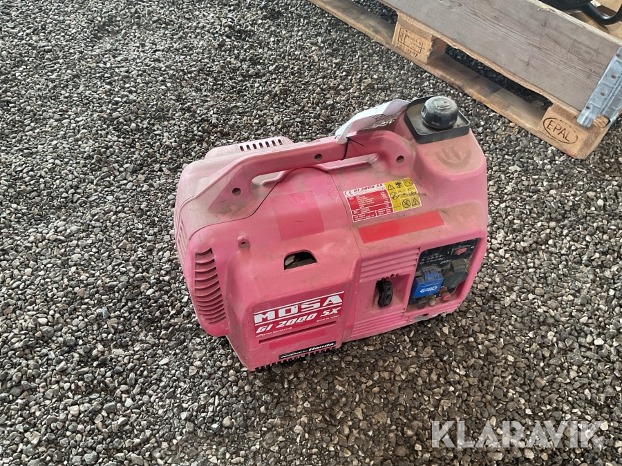 Elverk Mosa GI 2000 SX