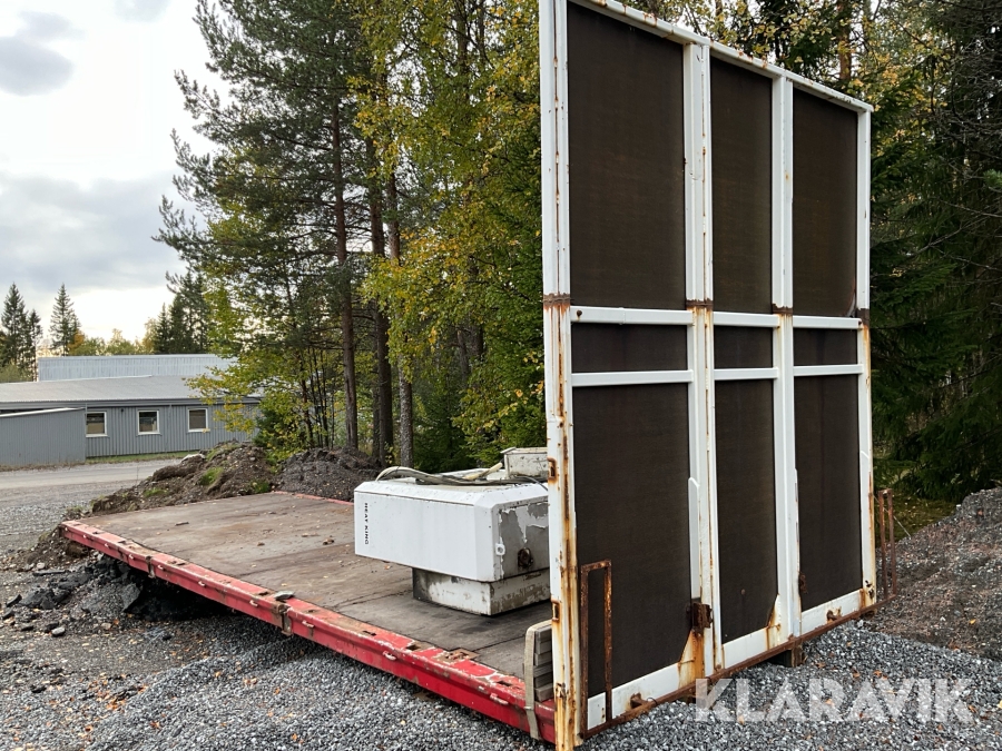 Flak med containerlås