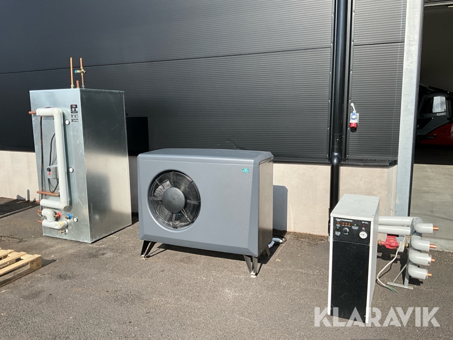 Ackumulatortank Strömsnäs Pannan TS 500 inklusive värmepump och elpanna