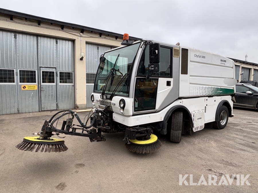 Sopmaskin Bucher Schörling CityCat 5000 Euro5