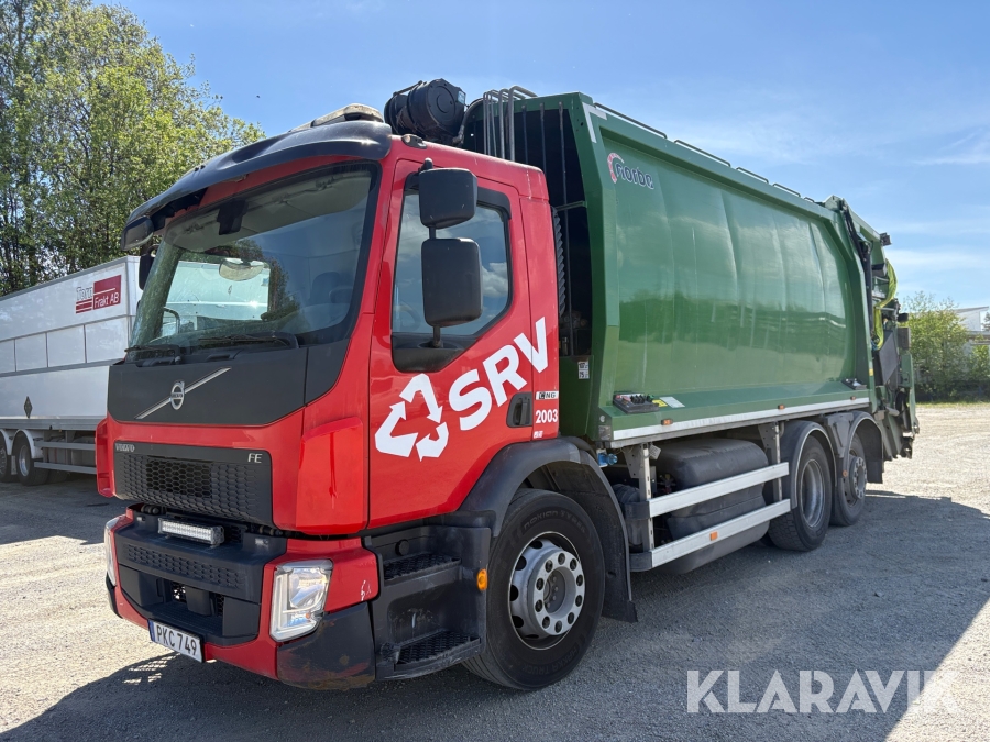 Sopbil Baklastare Volvo FE CNG