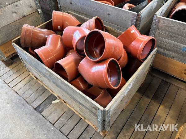 Diverse PP-böjar 200 mm