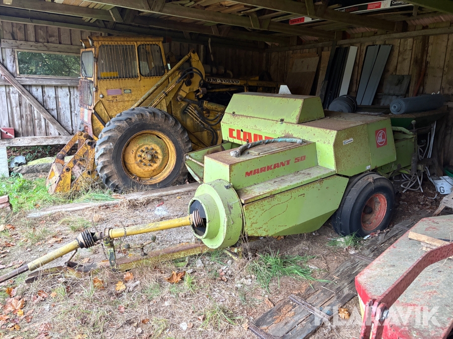 Småbalspress Claas Markant 50