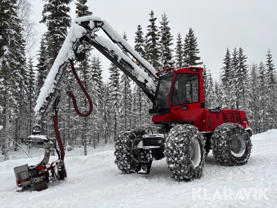 Skördare Komatsu 901.4 4WD