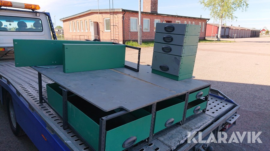 Verkstadsinredning Caddy Standard