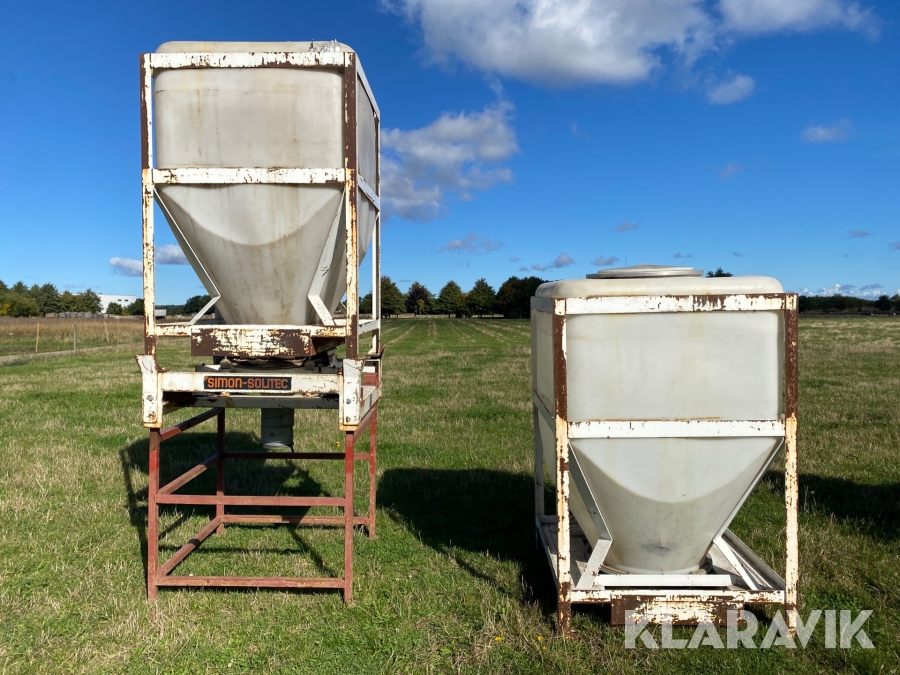 Fodersilo 2 st Simon-Solitec M88005/A