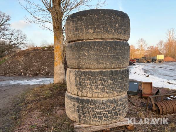 Entreprenaddäck Techking Snowking 23.5R25 4 st