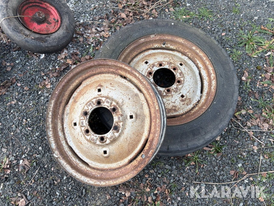 Lantbruksdäck/fälg 6,00-19, 2st