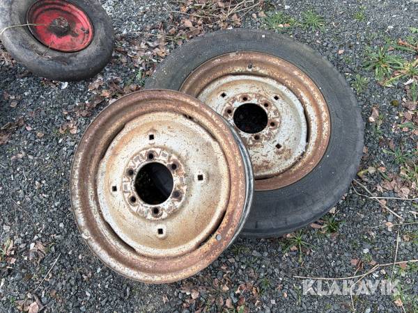 Lantbruksdäck/fälg 6,00-19, 2st