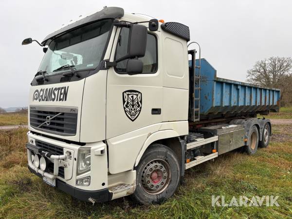 Lastväxlare Volvo FH11 8x2 HIAB - med flak