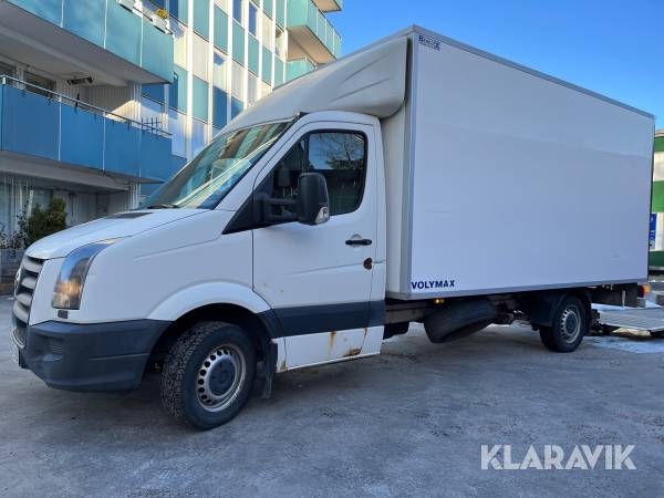 Skåpbil Volkswagen Crafter 35 med bakgavellyft 