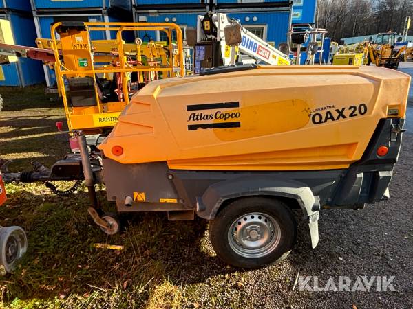 Elverk 20 kVa Atlas Copco QAX20DD dieseldriven