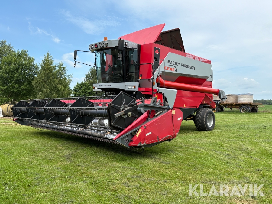 Skördetröska Massey Ferguson 7278 Med Autolevel och 4WD