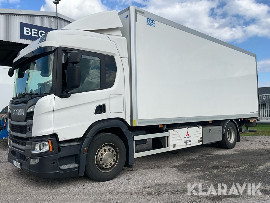 Kylbil/FRC Scania P320 med bakgavellyft