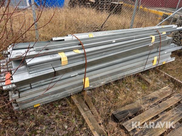 Stålreglar ca 20 st