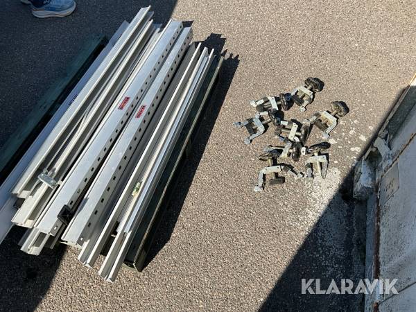 Sidobalk för limpress Plano 125cm 7st par