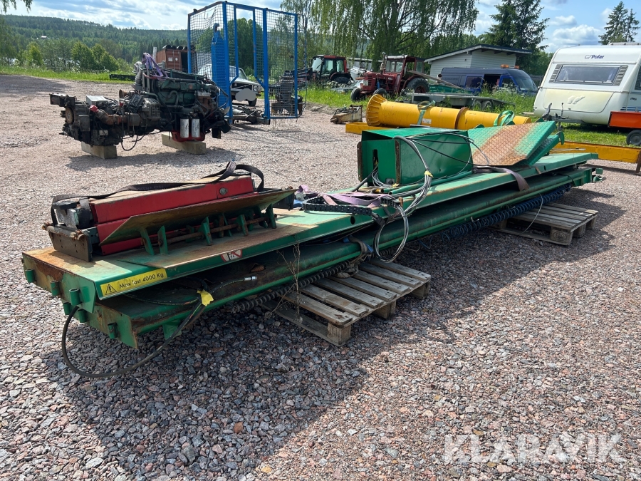 Saxlyft Nordlift UC 4000K snabbversion lyfter på 12 sekunder