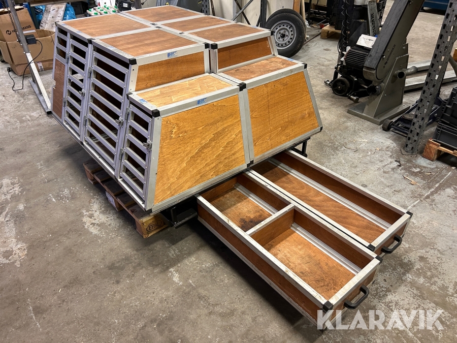 Hundbur för pickup Säby AB med släde