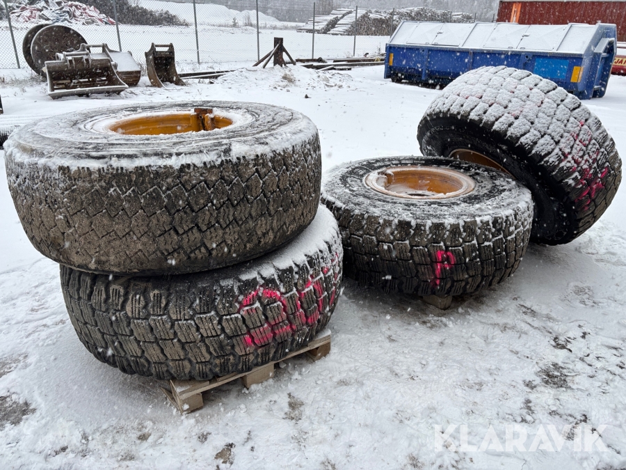 Entreprenaddäck Michelin / Good Year 20.5R25