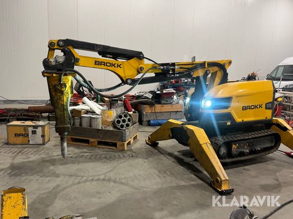 Rivningsrobot Brokk 170