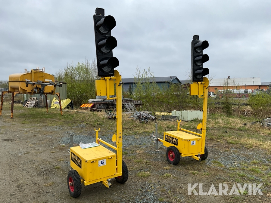 Trafikljus Berlex R5 2 faser 1 par