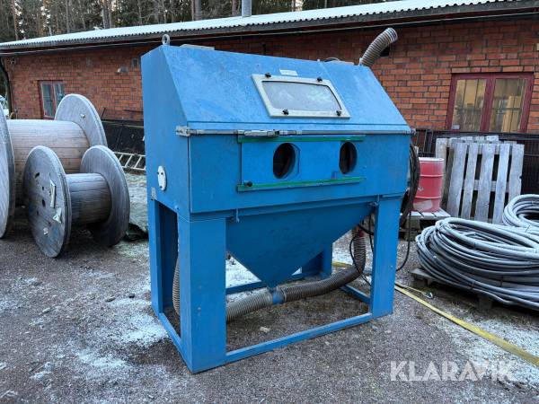 Blästerskåp med filter anläggning ABRASVIOS Y MAQUINARIA SBF P 15x9