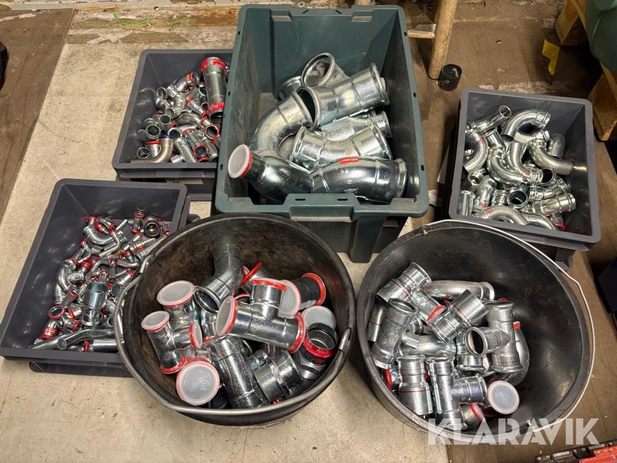 Galvade presskopplingar