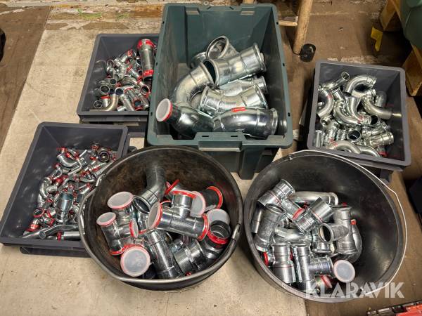 Galvade presskopplingar