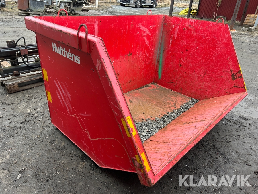 Skräpcontainer Hulténs 2,5 m3