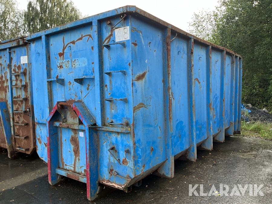 Lastväxlarcontainer 35 m3