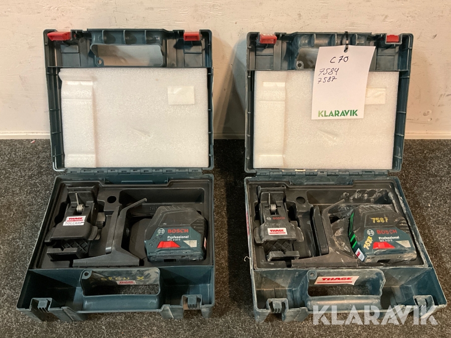 Kombilaser 2st Bosch GCL 2-15 G