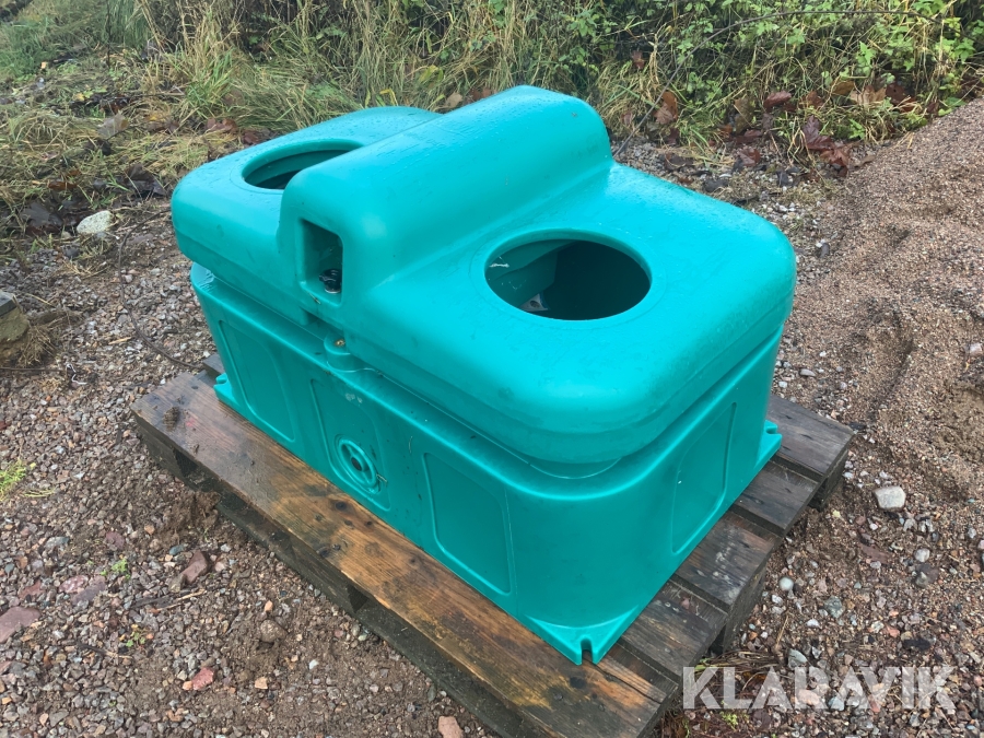 Frostfritt vattenkar för 80 liter Suevia 640, Vetlanda, Klar