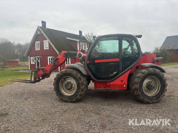 Teleskoplastare Manitou MLT 634 B-E2 med redskap