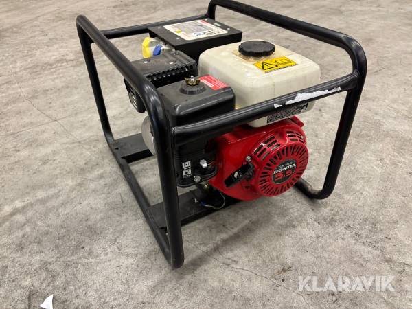 Elverk Honda GX 160