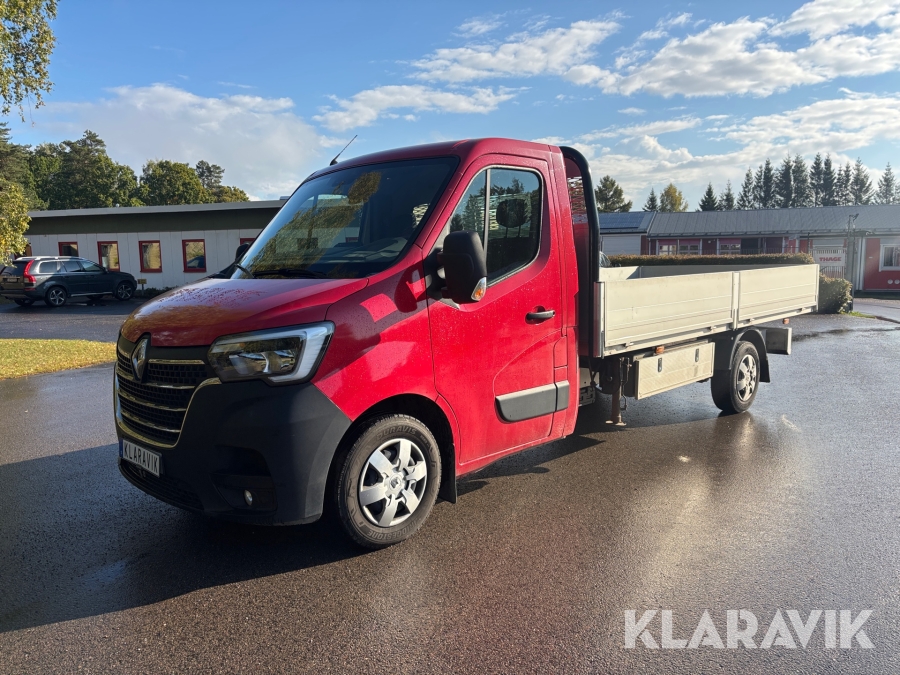 Pickup Renault Master med kran