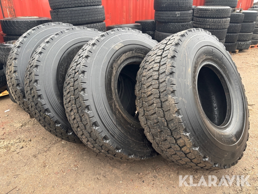 Vinterdäck Bridgestone V-steel Snow Wedge 20,5R25 4st till hjullastare