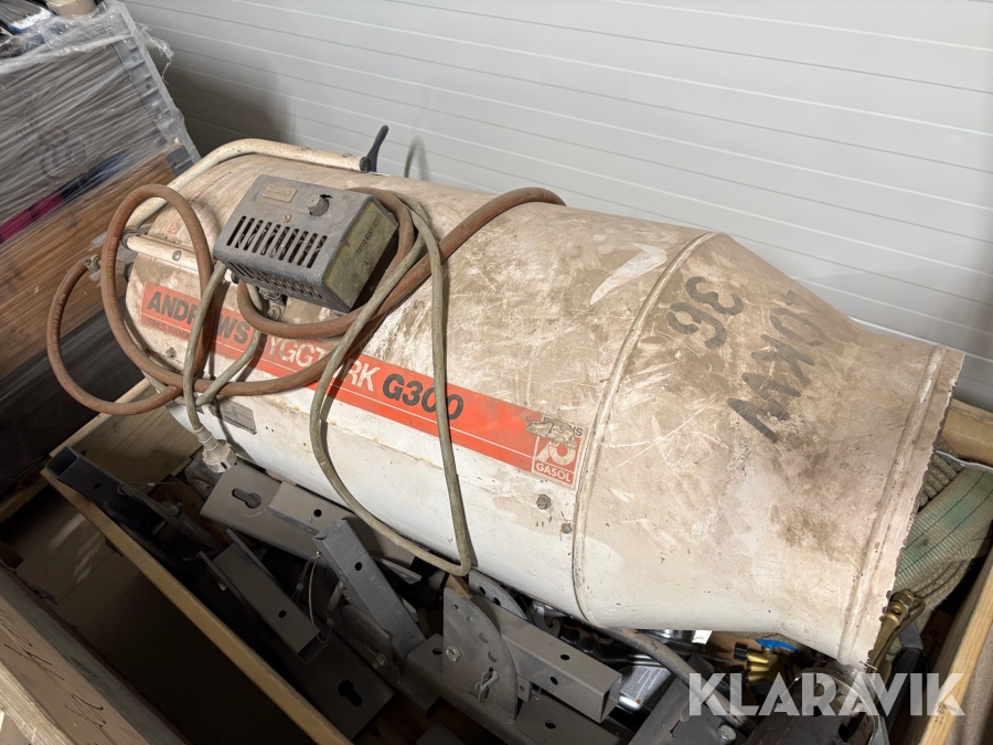 Gasolvärmare Andrews Byggtork G300