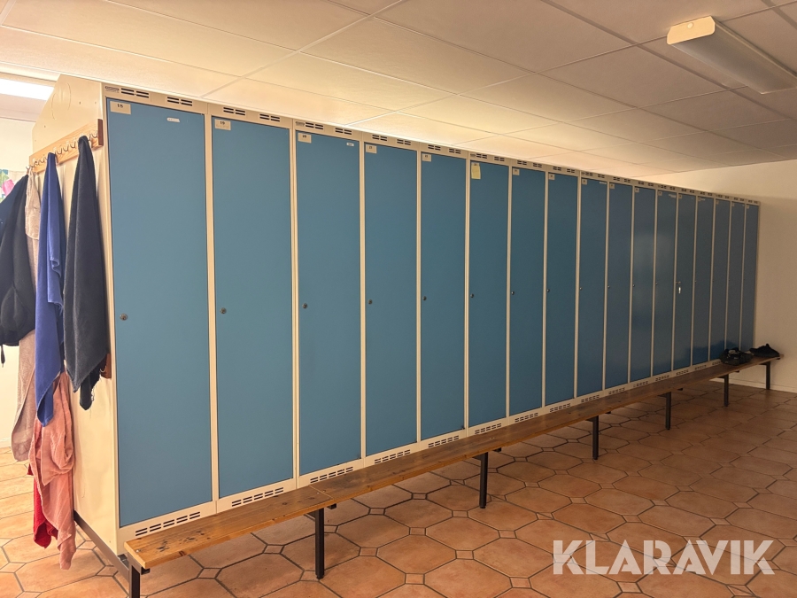 Omklädningsskåp 50 st