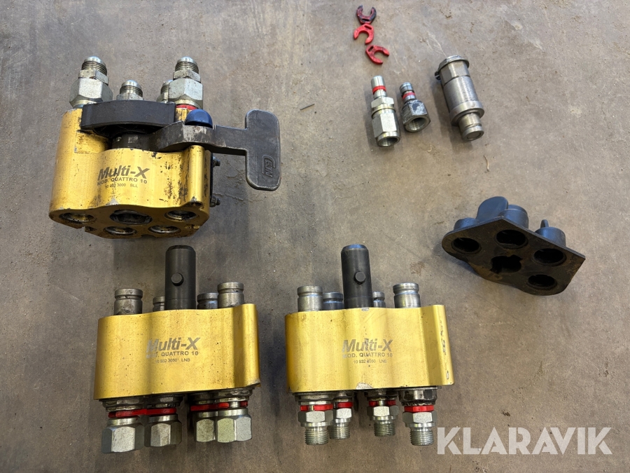 Snabbkopplingar Multi-X Quattro 10