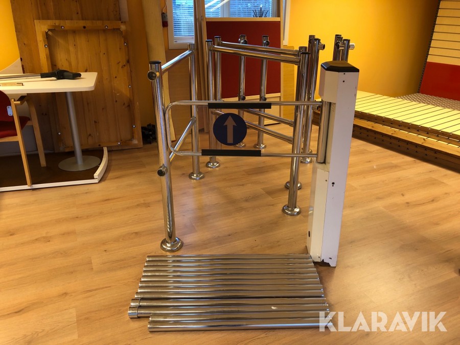 Automatisk Entrégrind Metall Teknik 5:2H med fotocell