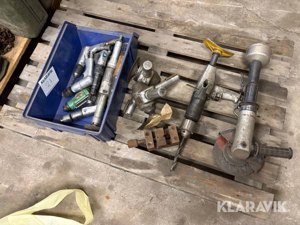 Blandade luftdrivna verktyg 1st pall