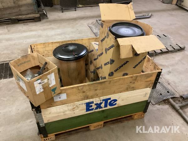 Diverse fordonsdelar Scania luftfilter