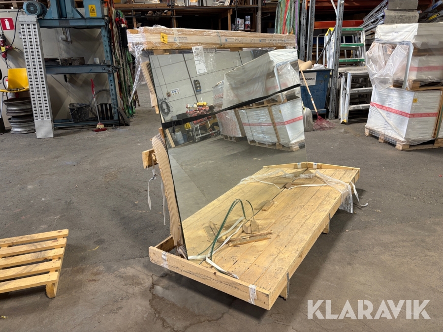 Säkerhetsspegel 6 mm Glasgruppen 2000 x 1200 mm