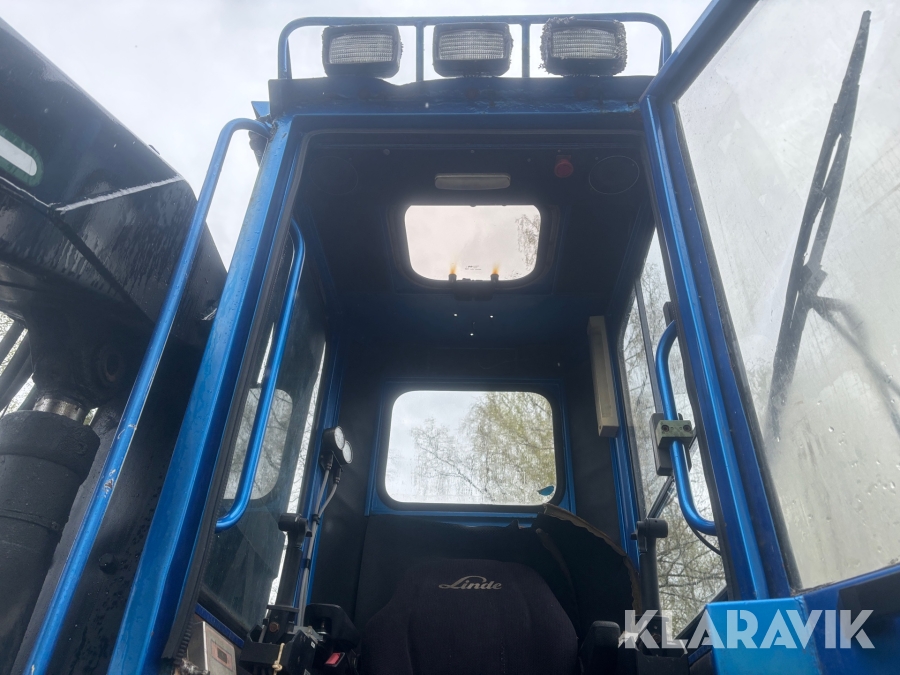 Timmerbil Scania 164G med kran
