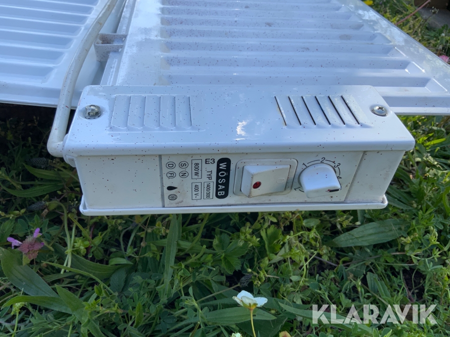 Oljeradiator Wösab 800W