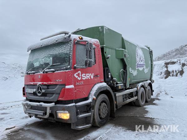 Sopbil Mercedes-Benz Axor 950.60 Diesel, högerstyrd