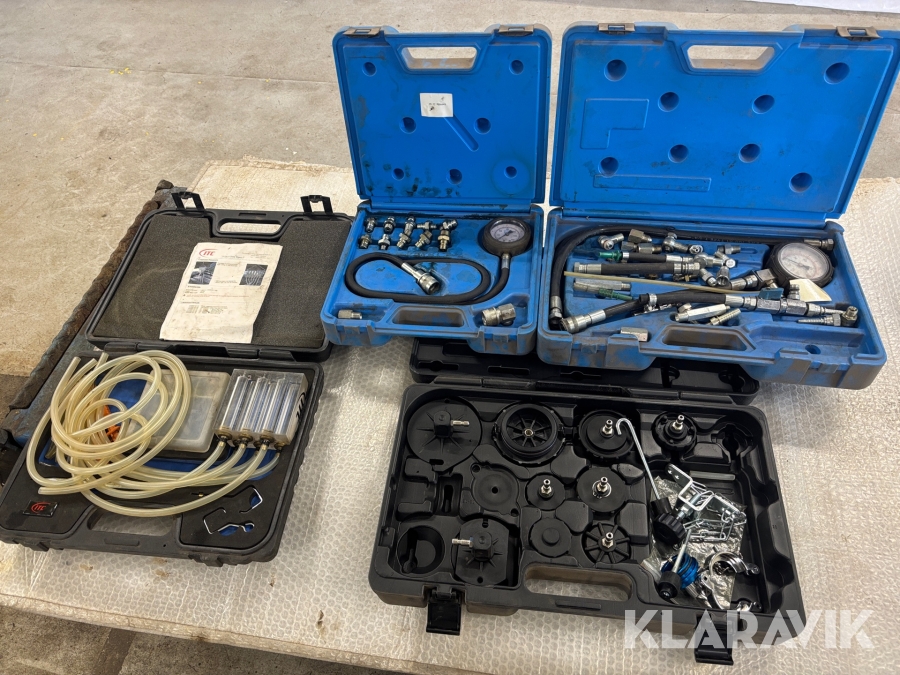 Set med diverse mätare