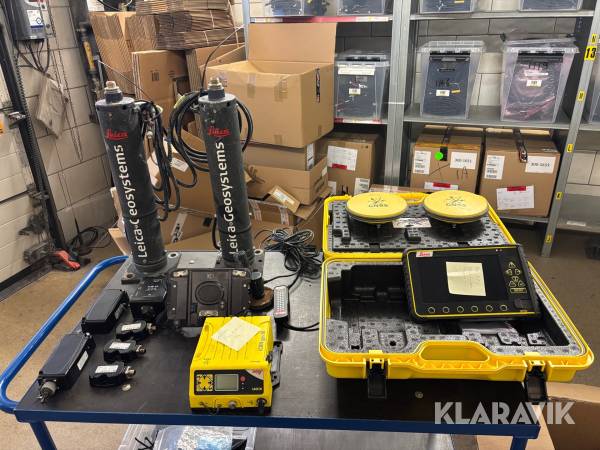 Grävsystem Leica MC1 komplett 3D system