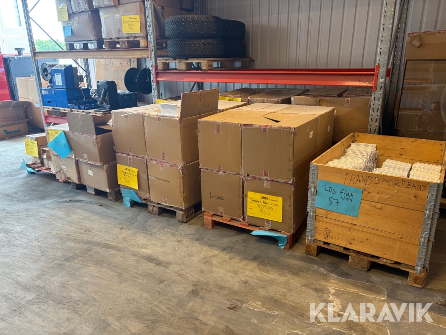 Transportbands delar Carapax