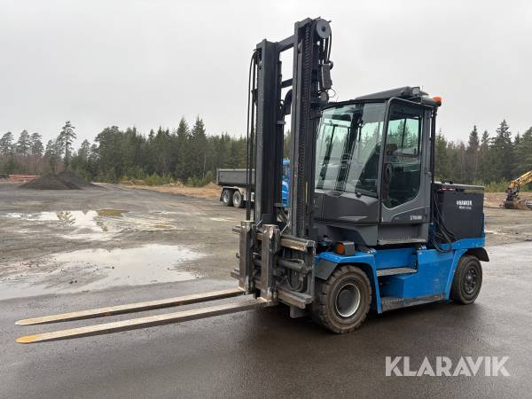Gaffeltruck Kalmar ECG60 med extra batteri och laddstation